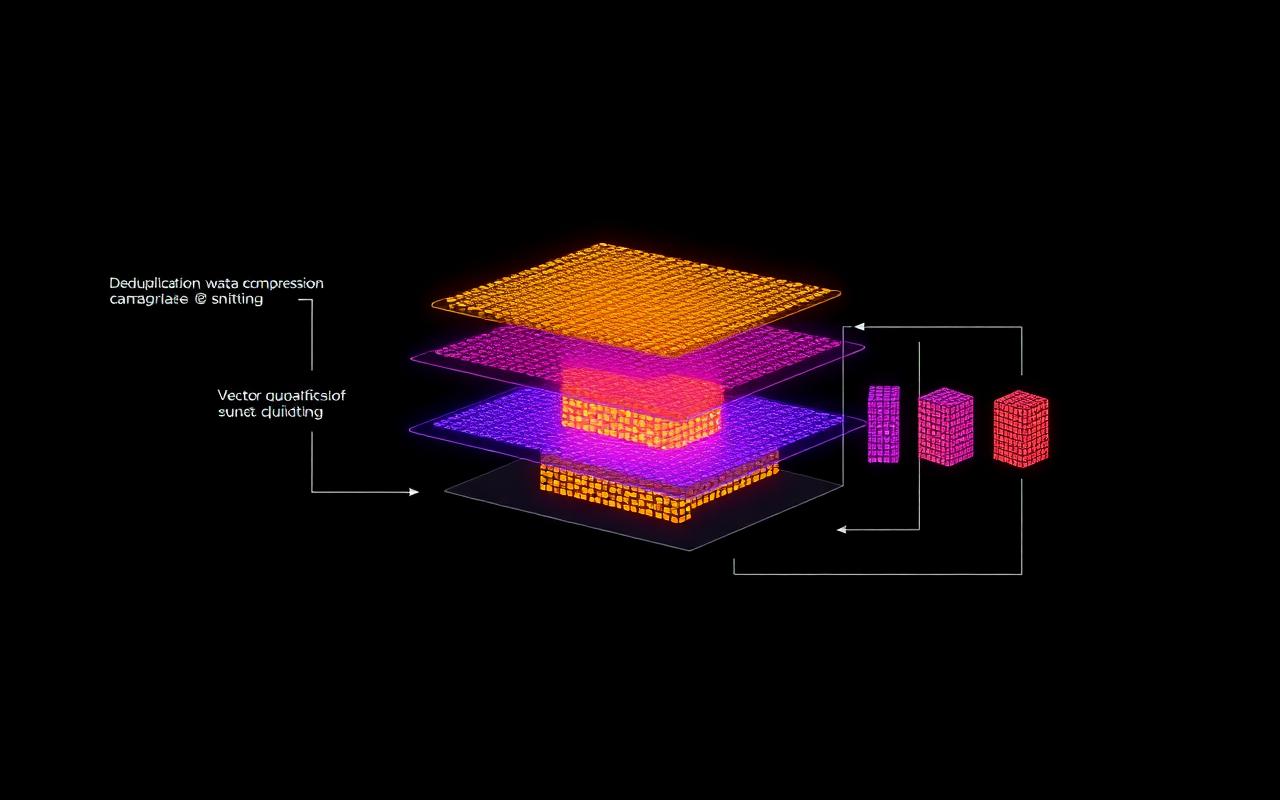 OptiStack-AI — Data Compression Engine product interface mockup